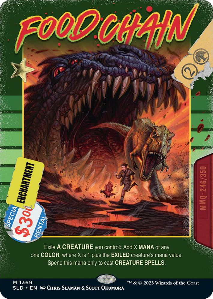 1369 Food Chain M Secret Lair Drop Series