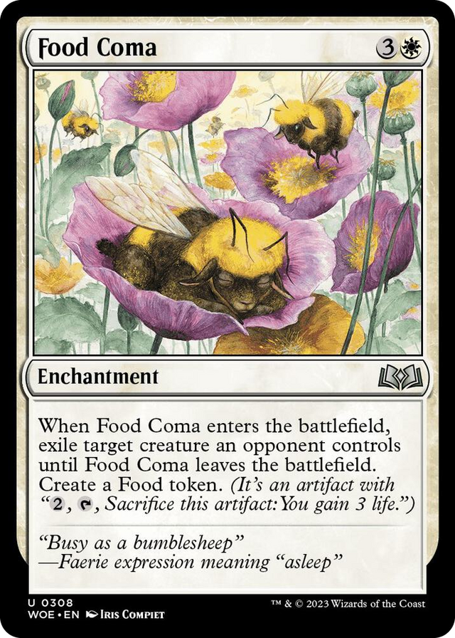 0308 Food Coma U Wilds of Eldraine