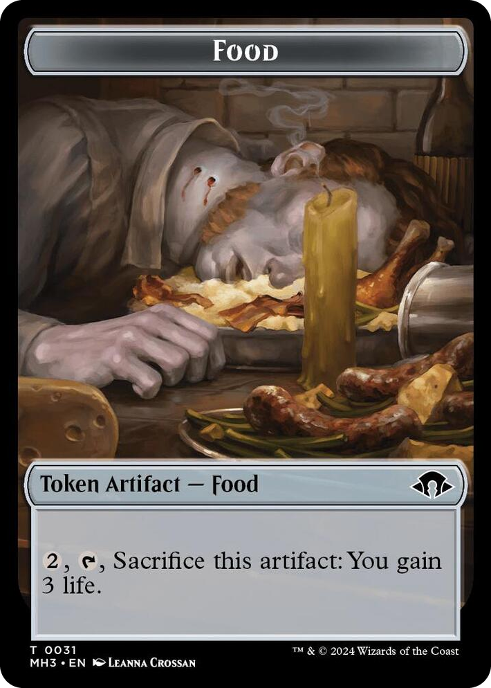 0031 Food // Energy Reserve Double-Sided Token T Modern Horizons 3