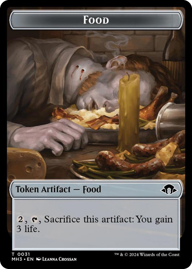 0031 Food // Energy Reserve Double-Sided Token T Modern Horizons 3