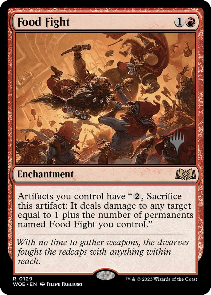 0129 Food Fight R Promo Pack: Wilds of Eldraine