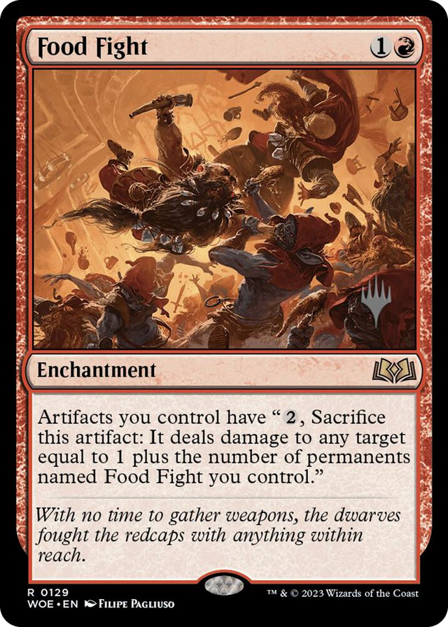 0129 Food Fight R Promo Pack: Wilds of Eldraine