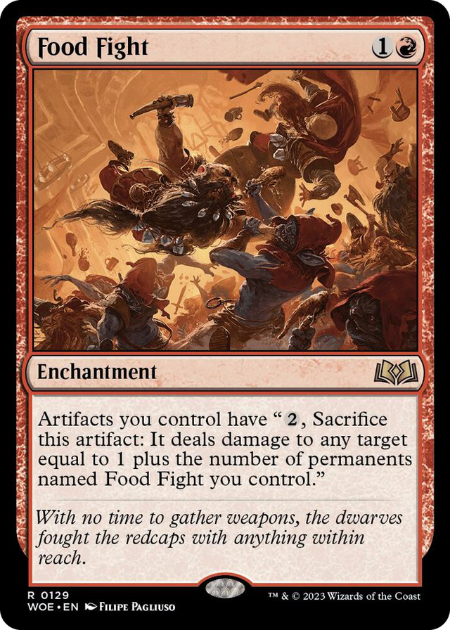 0129 Food Fight R Wilds of Eldraine