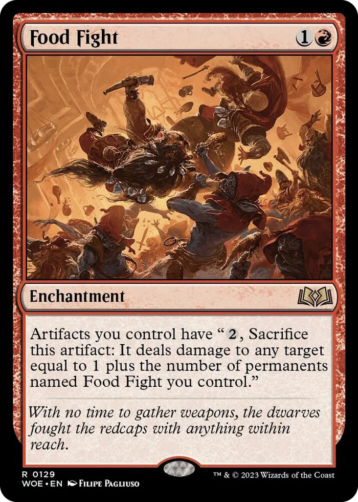 0129 Food Fight R Wilds of Eldraine