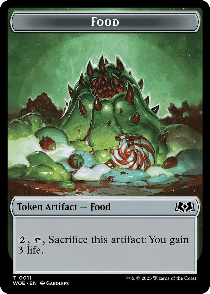 Food Token (0011) #11 T - Wilds of Eldraine Pokemon card