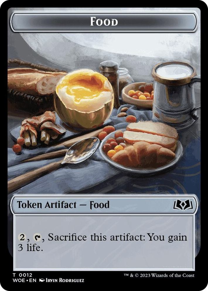 0012 Food Token (0012) T Wilds of Eldraine