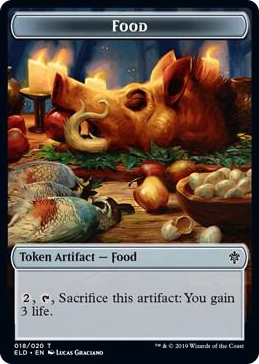 0018 Food Token (018) T Throne of Eldraine