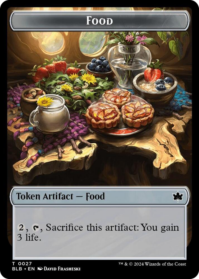 0027 Food Token T Bloomburrow