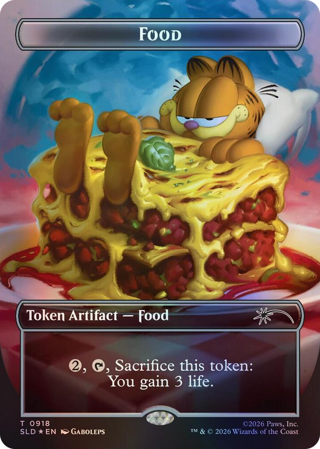 0918 Food Token (0918) T Secret Lair Drop Series