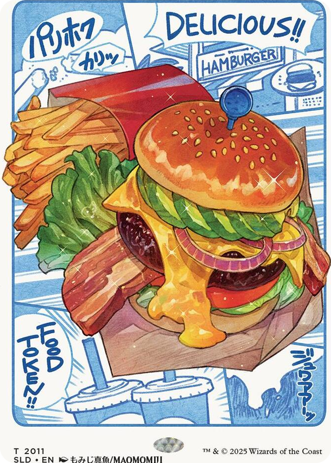 Food Token (2011) #2011 T - Secret Lair Drop Series Pokemon card