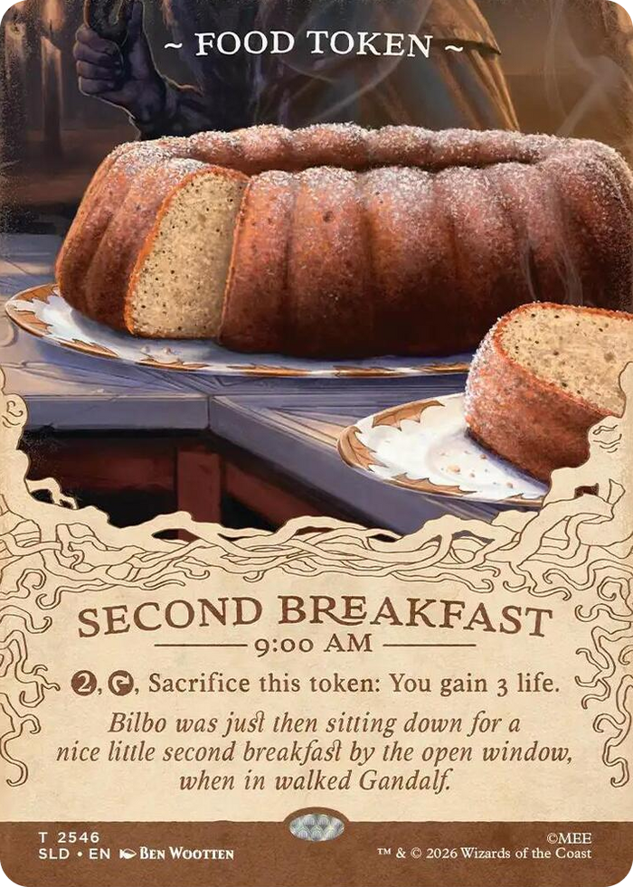 Food Token (2546) #2546 T - Secret Lair Drop Series Pokemon card