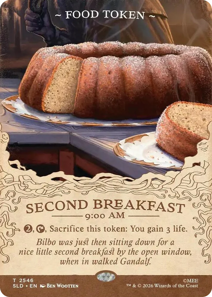 2546 Food Token (2546) T Secret Lair Drop Series