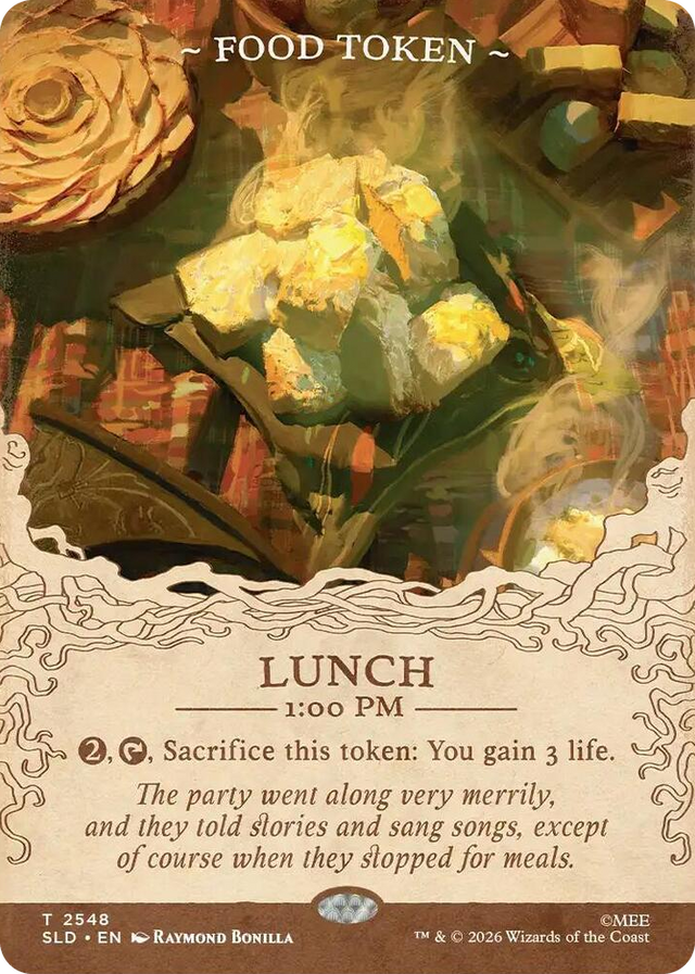 2548 Food Token (2548) T Secret Lair Drop Series