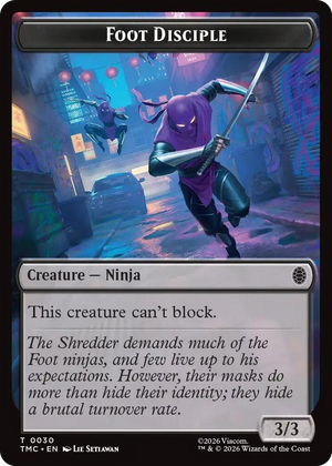 0030 Foot Disciple T Commander: Teenage Mutant Ninja Turtles