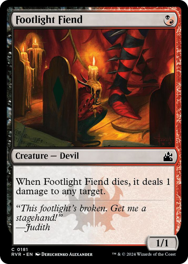 0181 Footlight Fiend C Ravnica Remastered