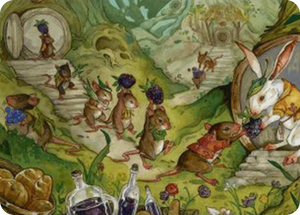 0043 For the Common Good Art Card (43/54) S Art Series: Bloomburrow