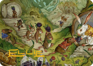 0043 For the Common Good Art Card (43/54) (Gold-Stamped Signature) S Art Series: Bloomburrow