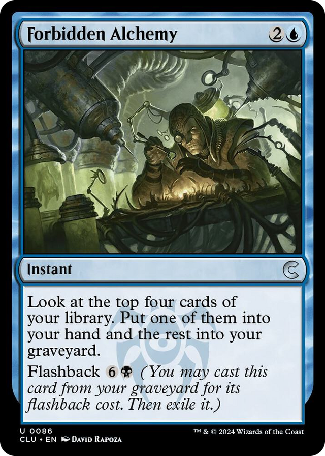 0086 Forbidden Alchemy U Ravnica: Clue Edition