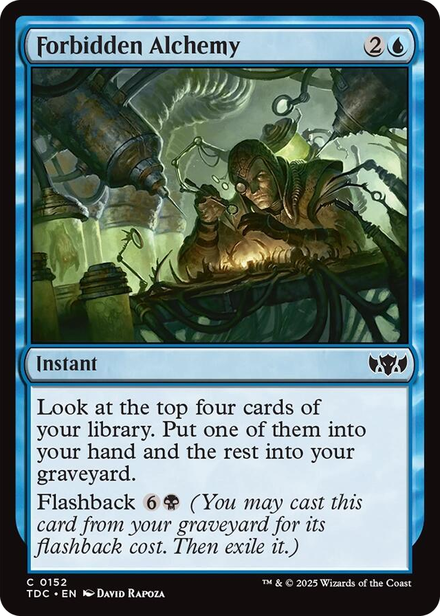 0152 Forbidden Alchemy C Commander: Tarkir: Dragonstorm
