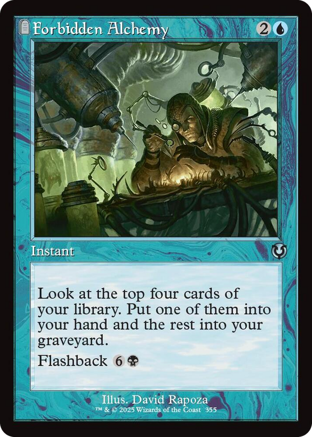 0355 Forbidden Alchemy (Retro Frame) U Innistrad Remastered