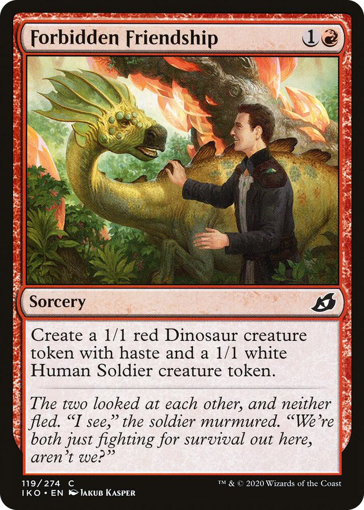 0119 Forbidden Friendship C Lair of Behemoths