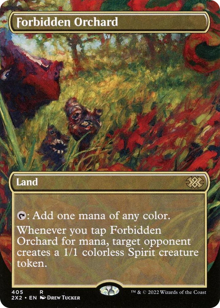 0405 Forbidden Orchard (Borderless) R Double Masters 2022