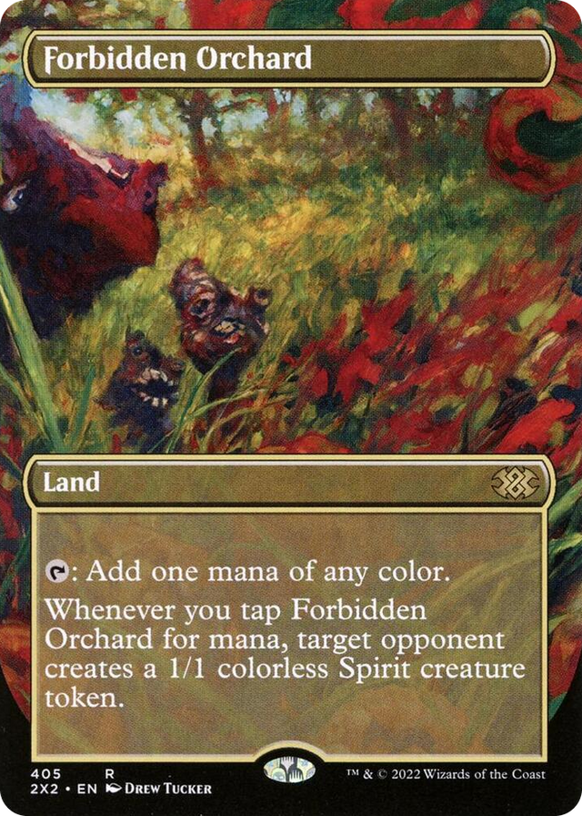 0405 Forbidden Orchard (Borderless) R Double Masters 2022