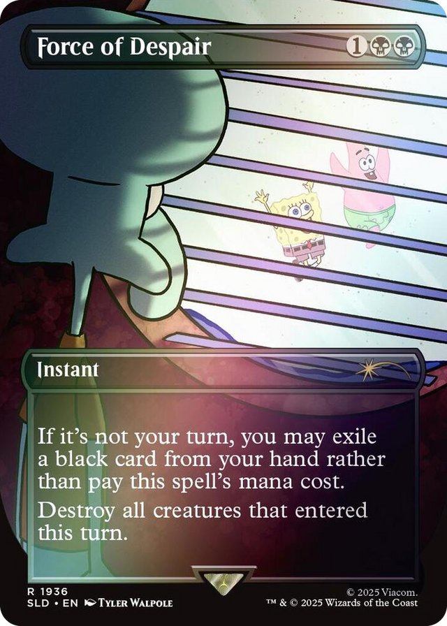 1936 Force of Despair (Rainbow Foil) R Secret Lair Drop Series