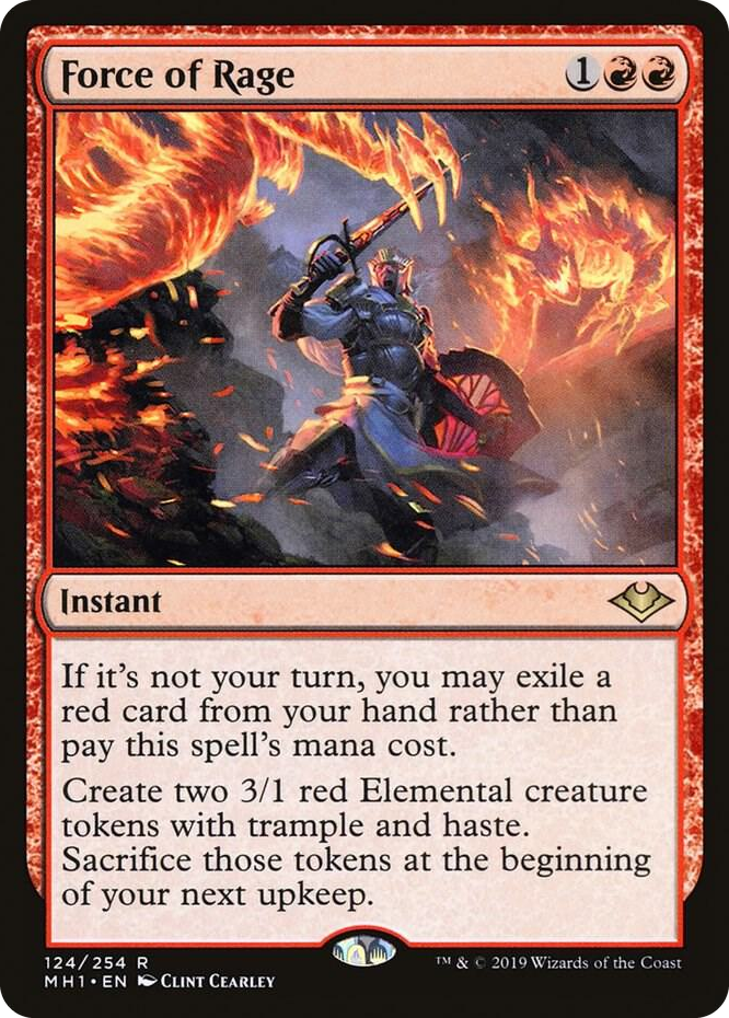 0124 Force of Rage R Modern Horizons