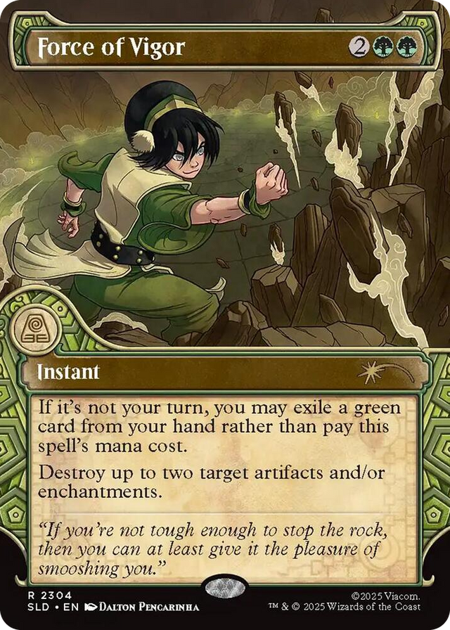 2304 Force of Vigor R Secret Lair Drop Series