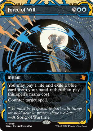 0019 Force of Will M Secrets of Strixhaven: Mystical Archive