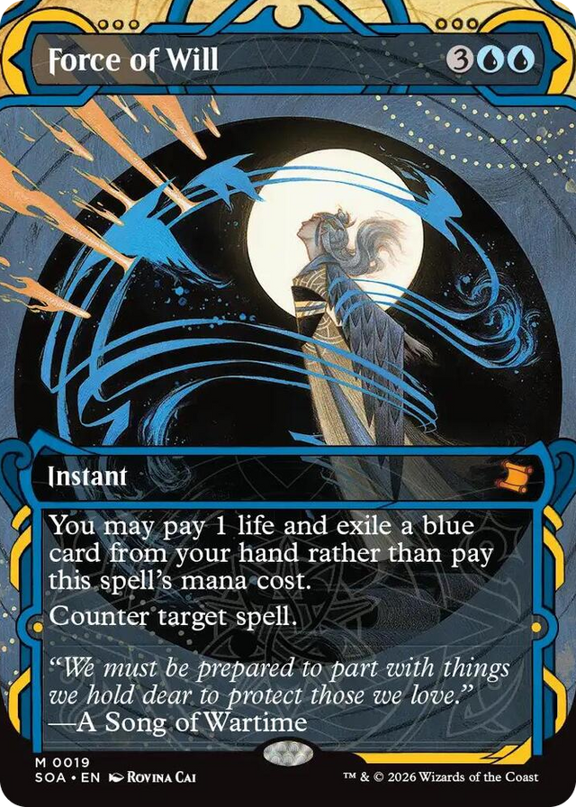 0019 Force of Will M Secrets of Strixhaven: Mystical Archive