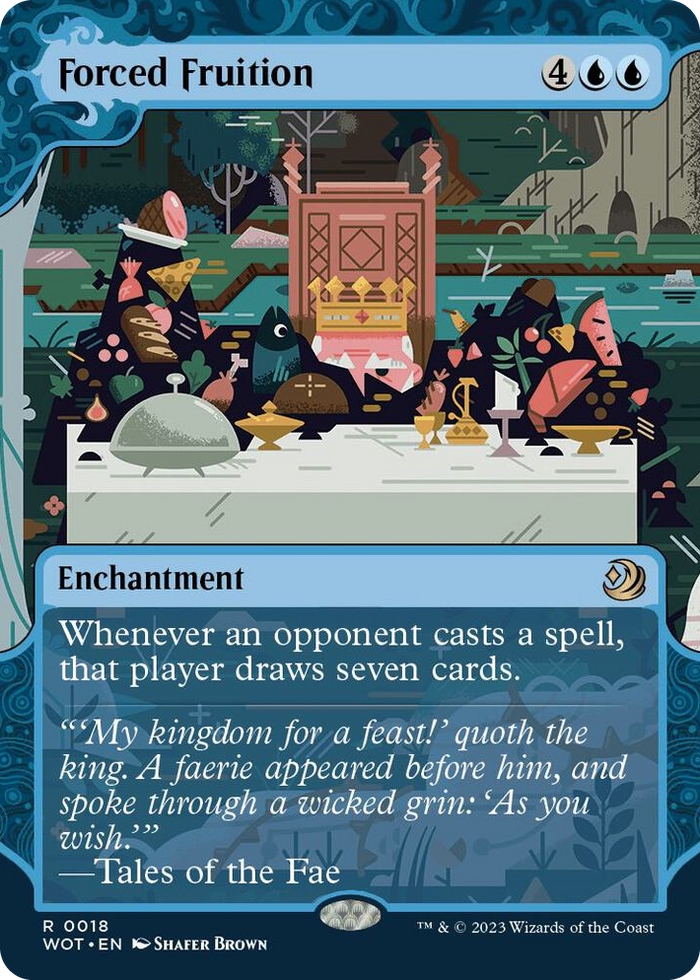 Forced Fruition #18 R - Wilds of Eldraine: Enchanting Tales Pokemon card