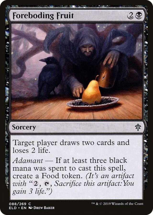 0088 Foreboding Fruit C Throne of Eldraine