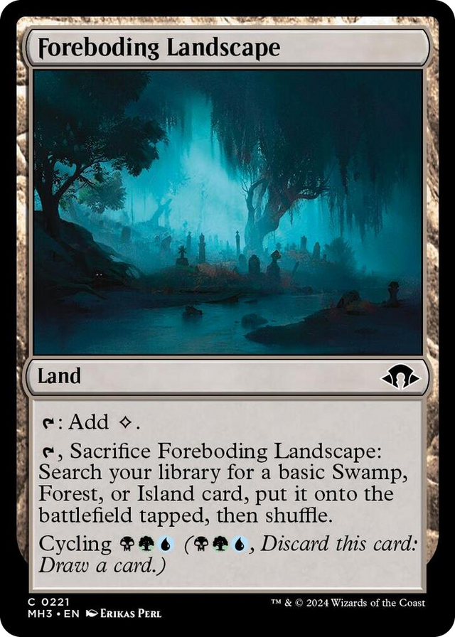 0221 Foreboding Landscape C Modern Horizons 3