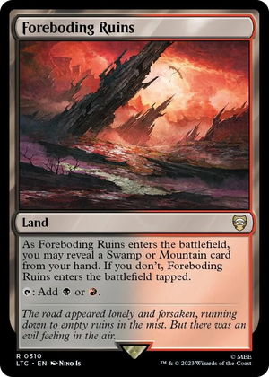 0310 Foreboding Ruins R Commander: The Lord of the Rings: Tales of Middle-earth