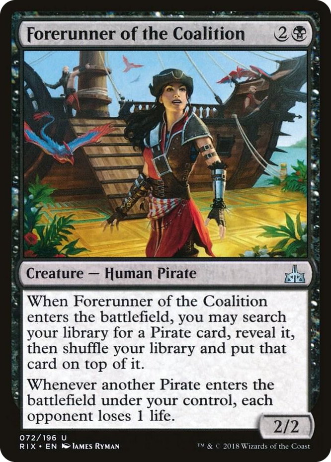 0072 Forerunner of the Coalition U Rivals of Ixalan