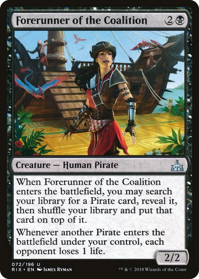 0072 Forerunner of the Coalition U Rivals of Ixalan