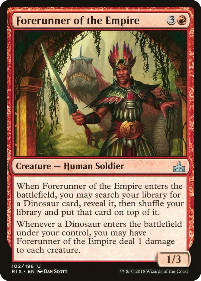 0102 Forerunner of the Empire U Rivals of Ixalan