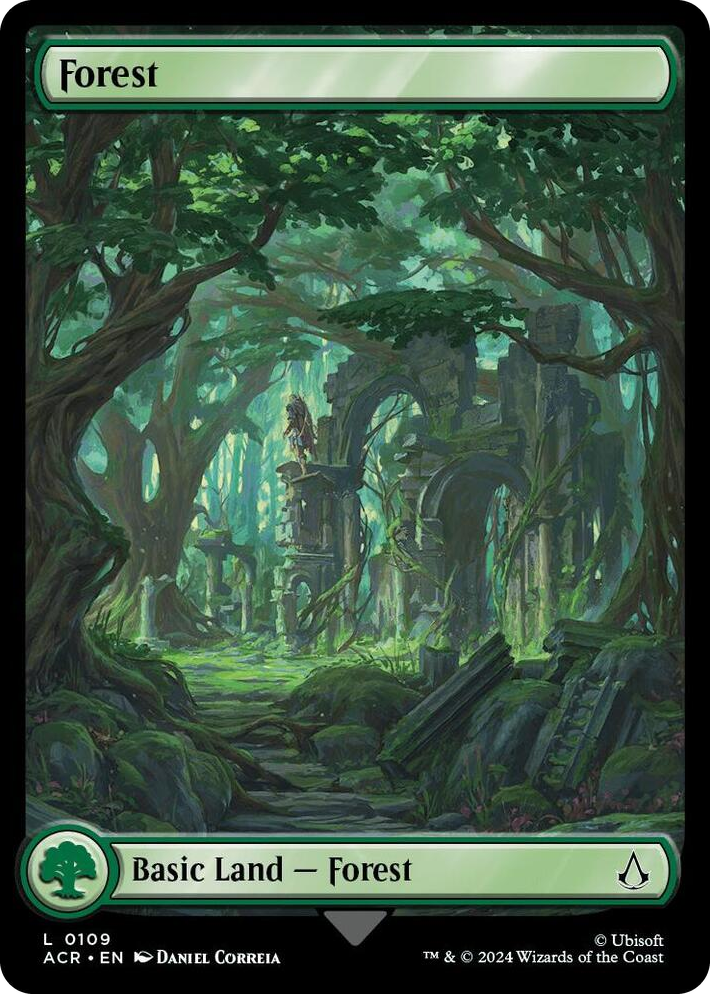 0109 Forest (0109) L Universes Beyond: Assassin's Creed