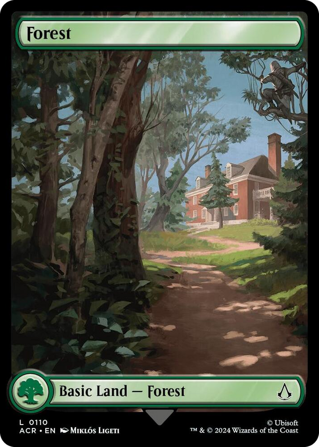 0110 Forest (0110) L Universes Beyond: Assassin's Creed