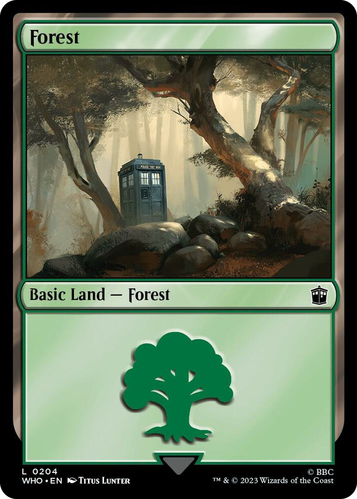 0204 Forest (0204) L Universes Beyond: Doctor Who