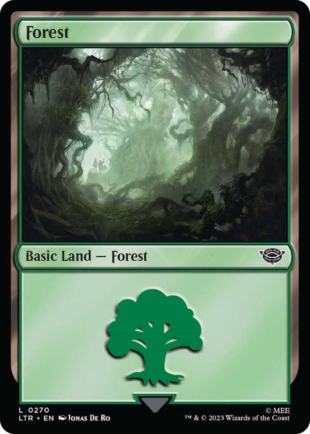 0270 Forest (0270) L Universes Beyond: The Lord of the Rings: Tales of Middle-earth