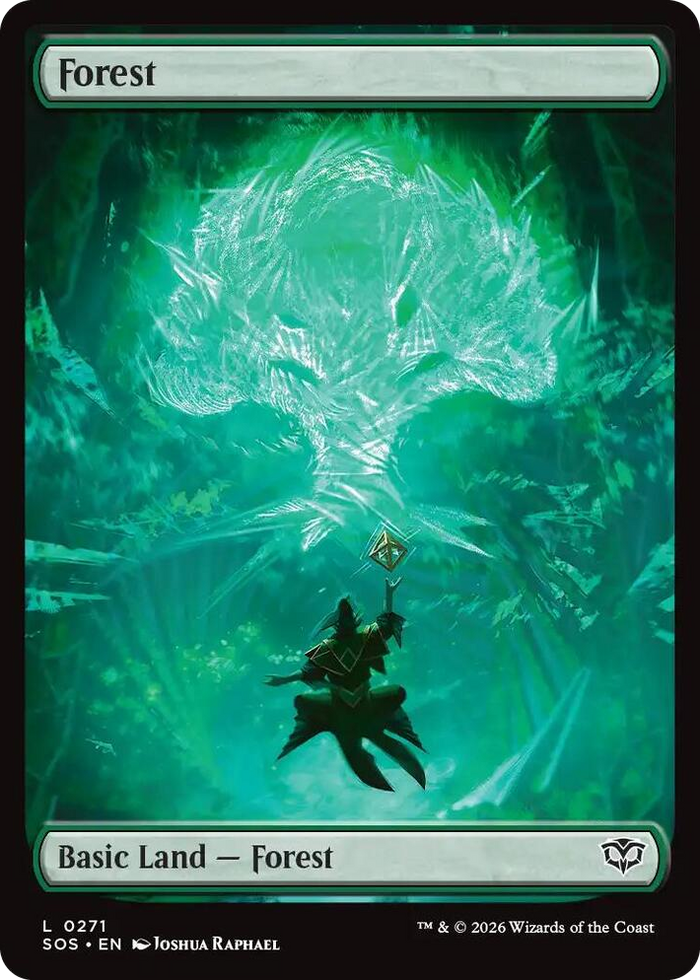 Forest (0271) #271 L - Secrets of Strixhaven Pokemon card