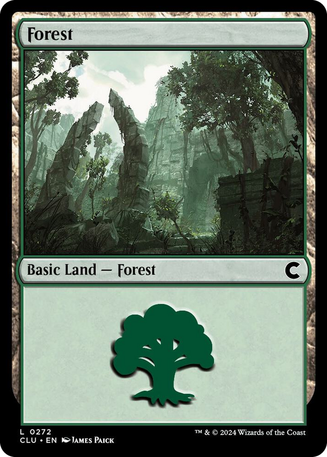0272 Forest (0272) L Ravnica: Clue Edition