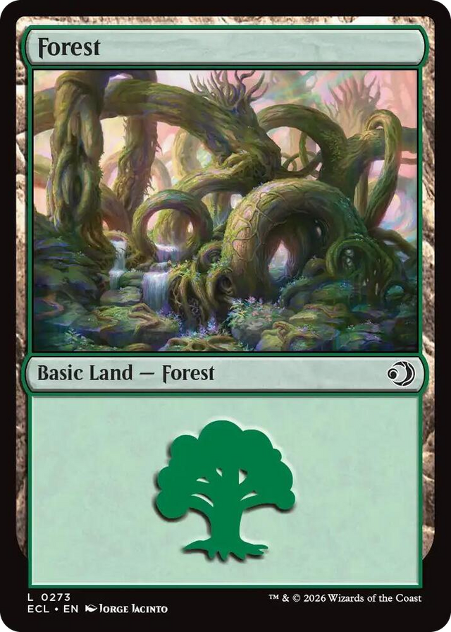 0273 Forest (0273) L Lorwyn Eclipsed