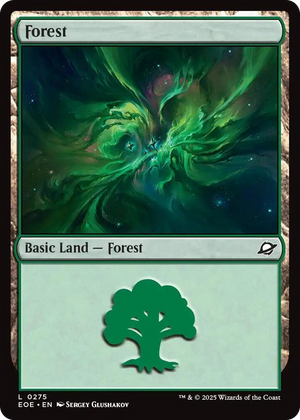 0275 Forest (0275) L Edge of Eternities