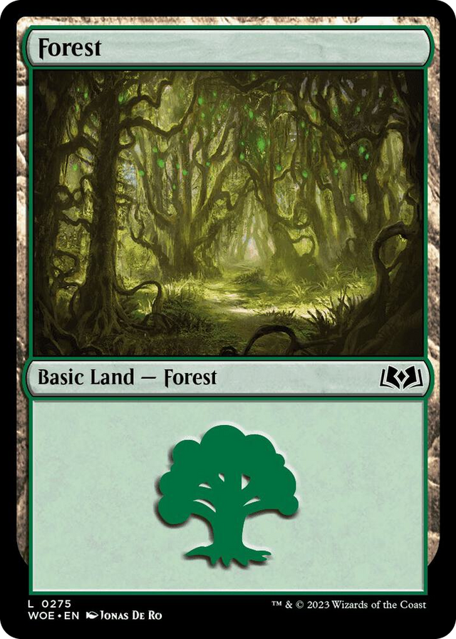 0275 Forest (0275) L Wilds of Eldraine