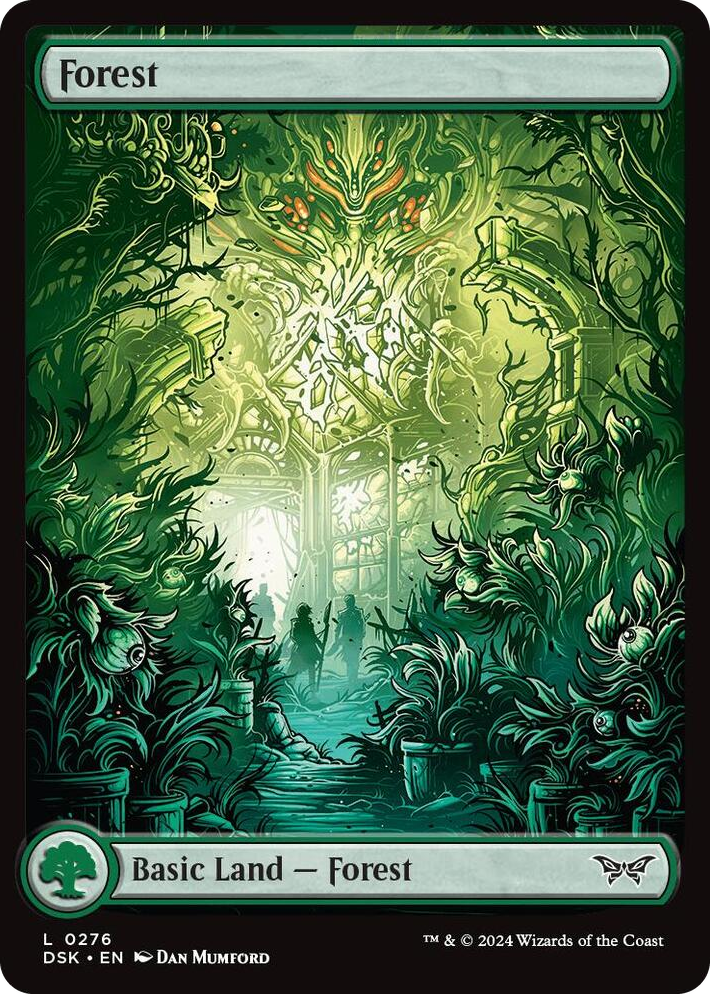 0276 Forest (0276) - Full Art L Duskmourn: House of Horror