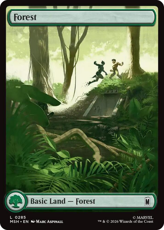 0285 Forest (0285) L Marvel Super Heroes